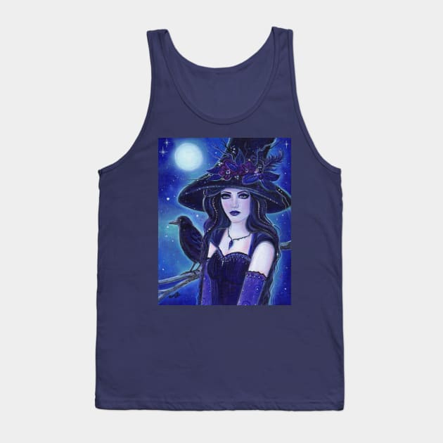 Raven witch by Renee Lavoie Tank Top by ReneeLLavoie